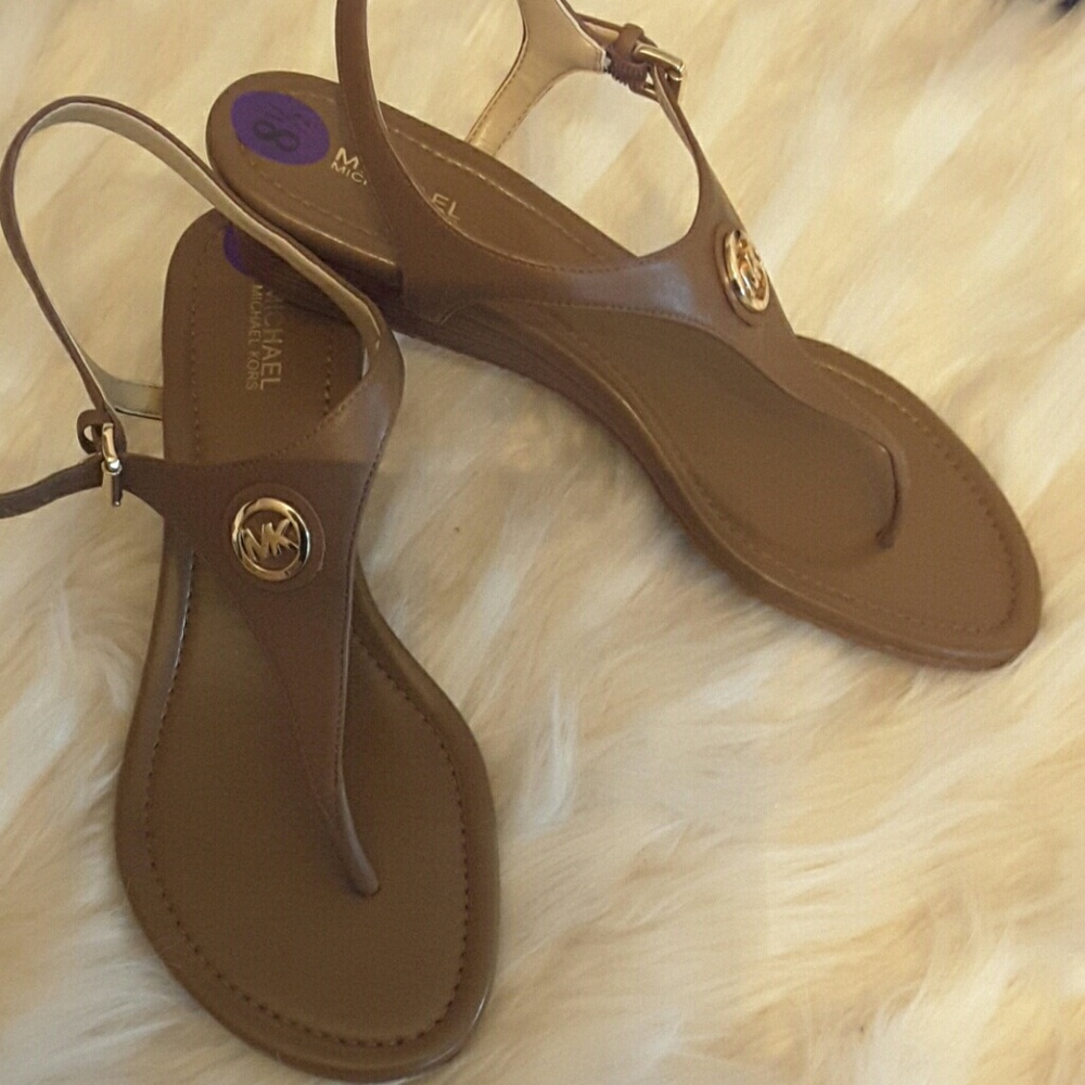 Michael kors flat sandals with heel - Picture 3 of 8